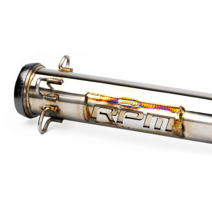 Can-Am Maverick X3 Big Mouth Cat Delete Bypass Mid Race Exhaust Pipe RPM Powersports