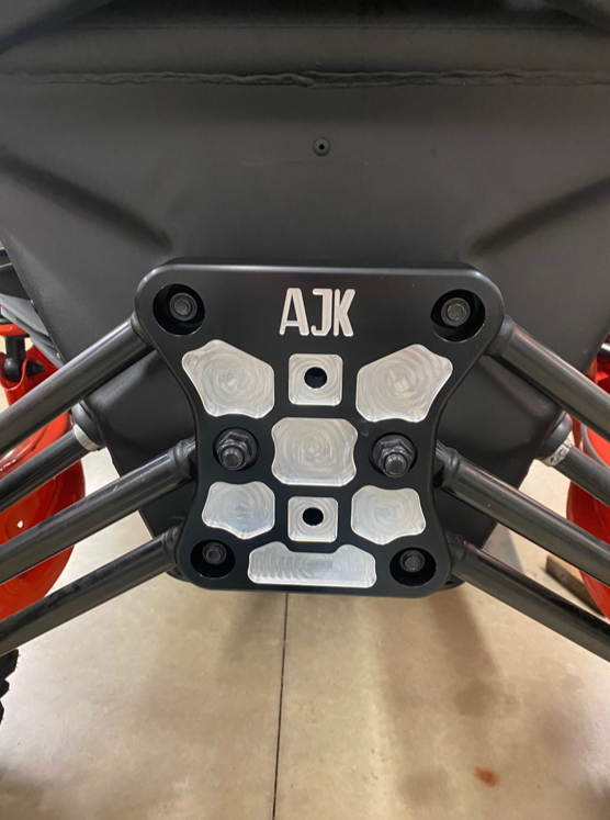 Can-Am Maverick X3 Billet Aluminum Radius Rod Plate AJK Offroad