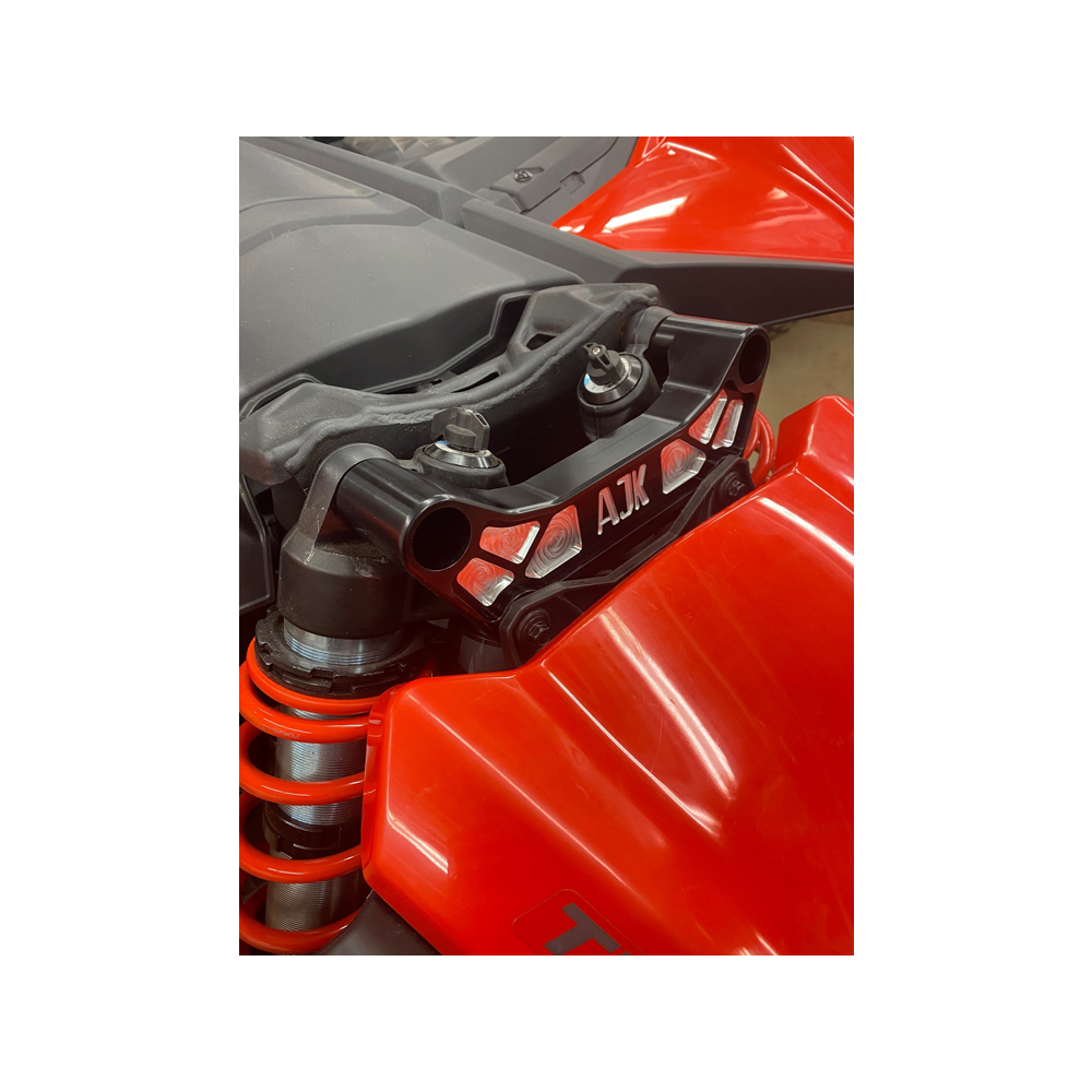 Can-Am Maverick X3 Billet Aluminum Shock Tower Brace AJK Offroad