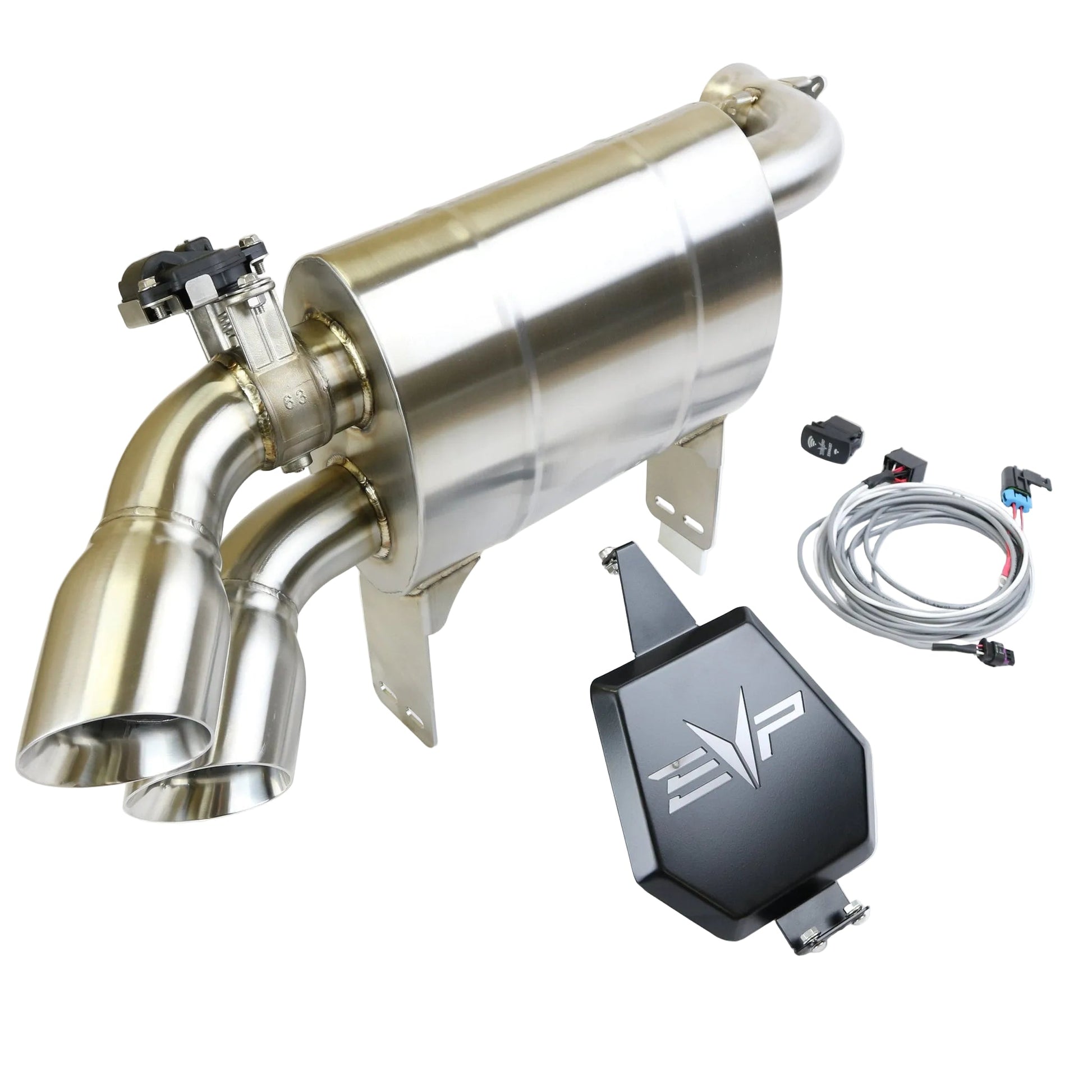 Can-Am Maverick X3 Captain's Choice Electric Cut Out Exhaust Evolution Powersports