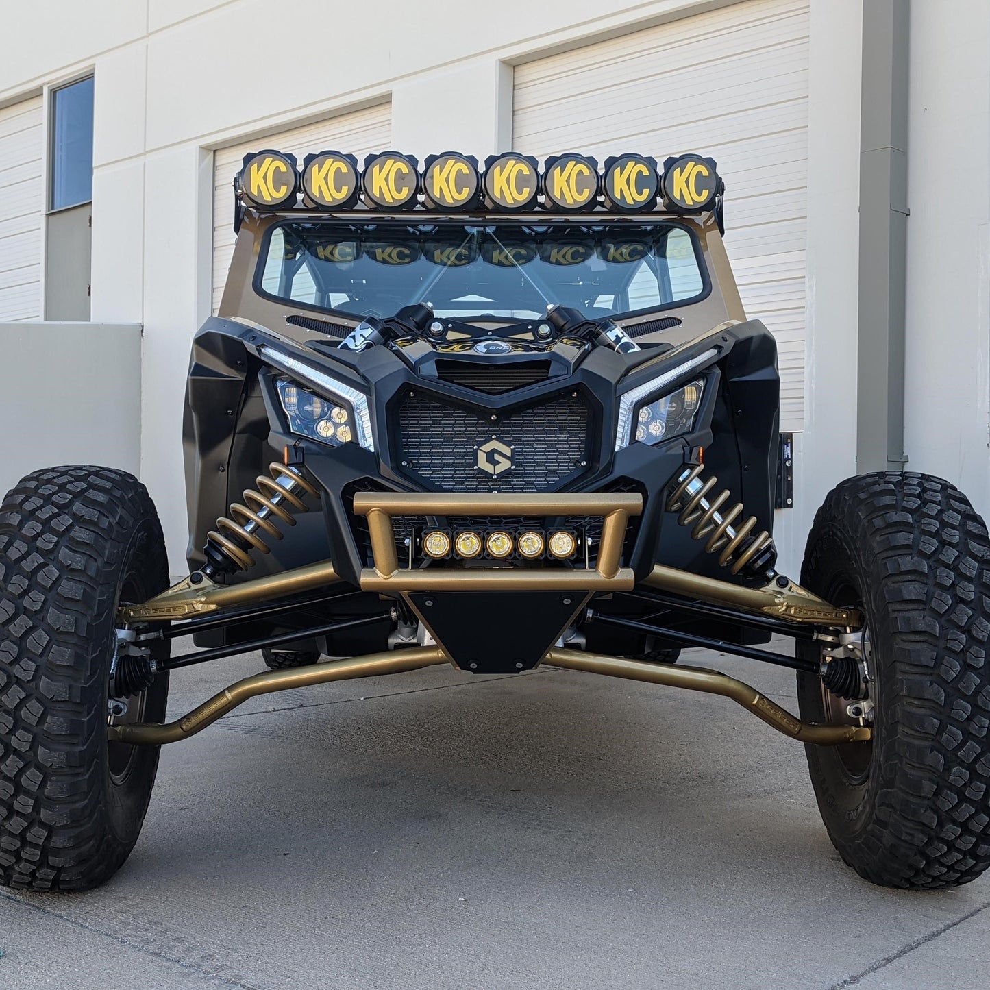 Can-Am Maverick X3 Double Row Front Bumper Geiser Performance