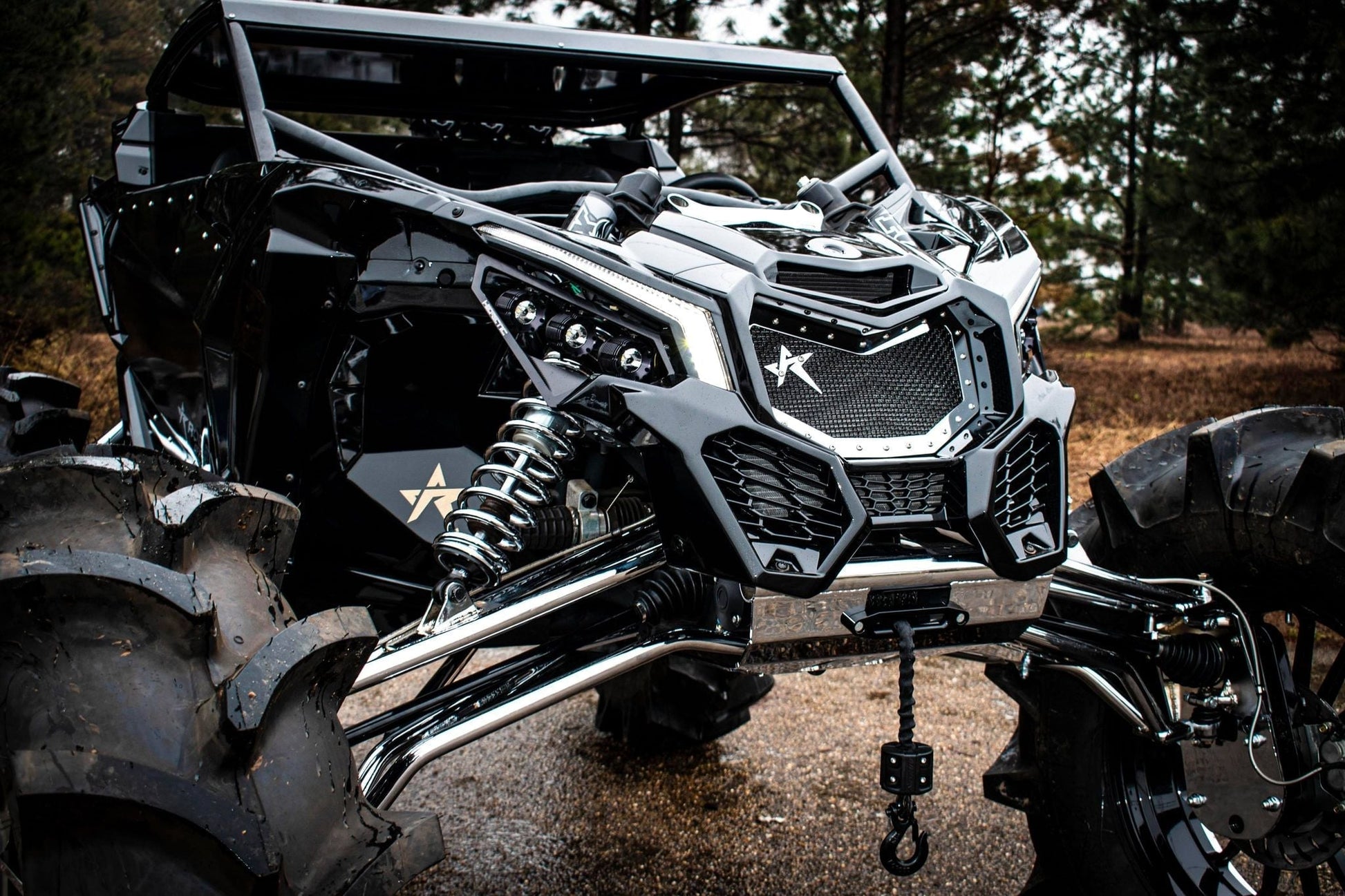 Can-Am Maverick X3 Front Grille Rogue Offroad