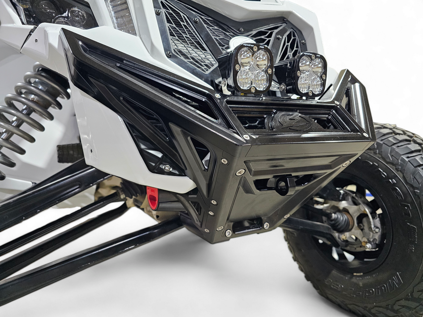 Can-Am Maverick X3 Front Winch Bumper (Black Anodize)