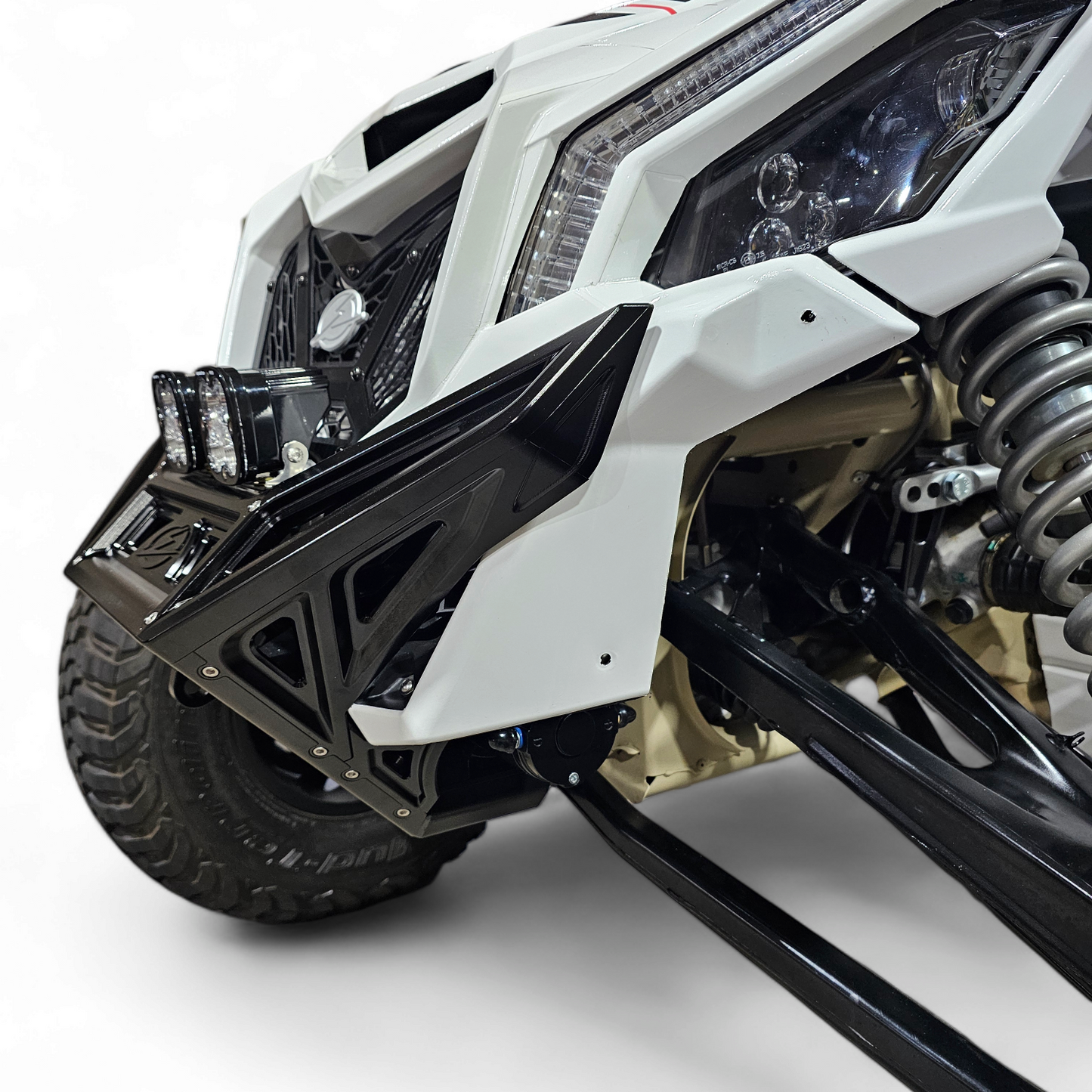 Can-Am Maverick X3 Front Winch Bumper (Black Anodize)