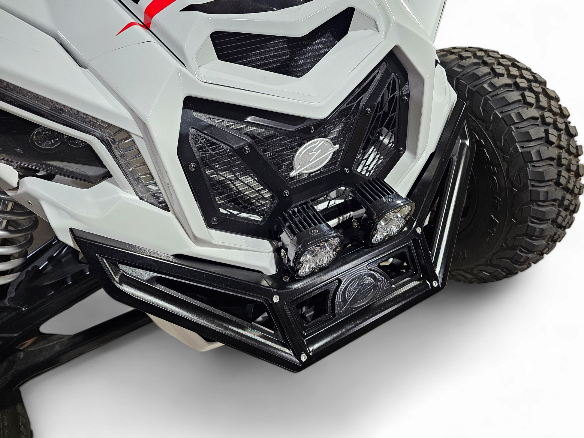 Can-Am Maverick X3 Front Winch Bumper (Black Anodize)