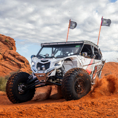 Can-Am Maverick X3 Front Winch Bumper (Clear Anodize)