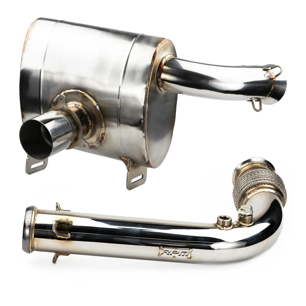 Can-Am Maverick X3 Full 3" Chambered Q-Series Turbo Back Exhaust System RPM Powersports