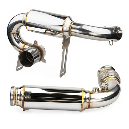 Can-Am Maverick X3 Full 3" Exhaust Monster Core Muffler & Mid Pipe RPM Powersports