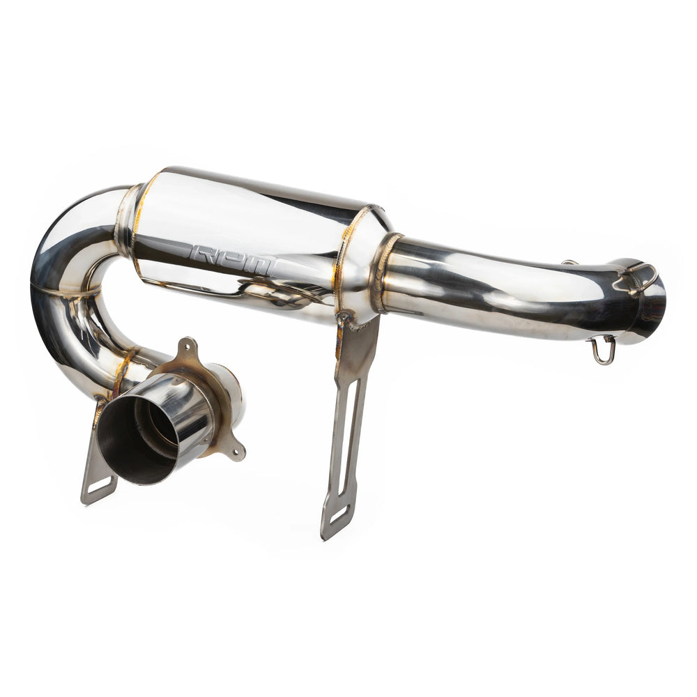 Can-Am Maverick X3 Full 3" Exhaust Monster Core Muffler & Mid Pipe RPM Powersports