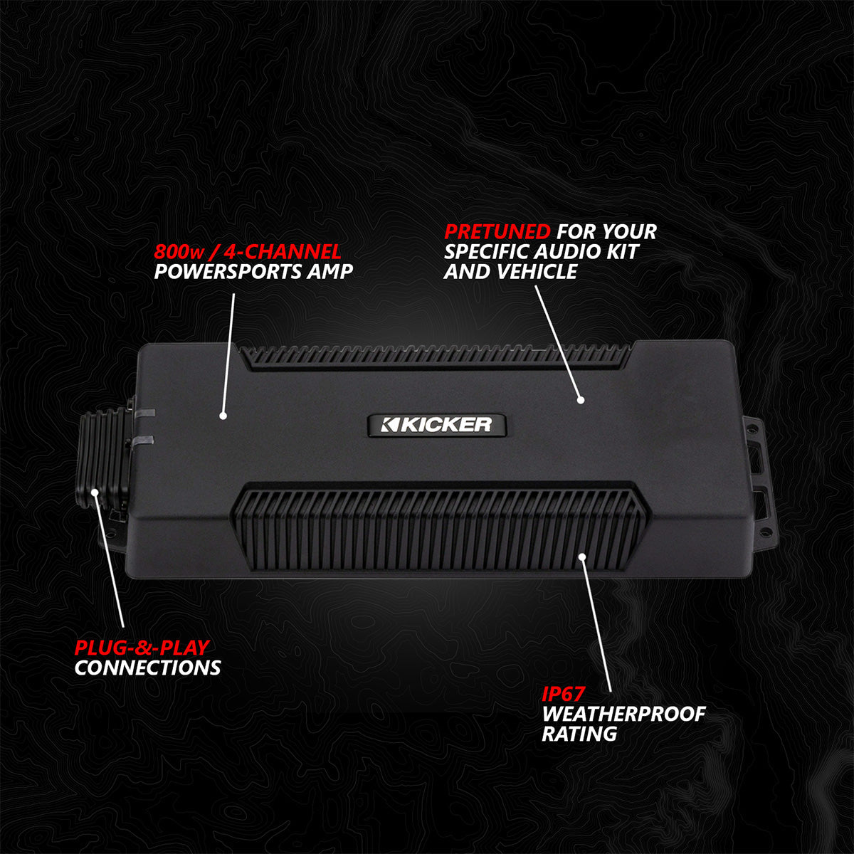 Can-Am Maverick X3 K-Spec 6 Speaker System SSV Works