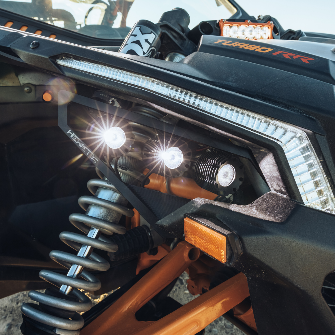 Can-Am Maverick X3 LED Headlights Heretic