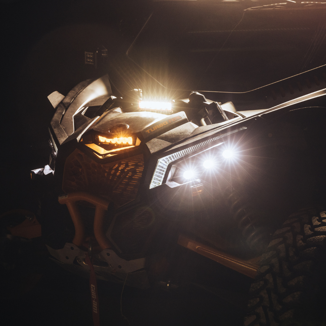 Can-Am Maverick X3 LED Headlights Heretic