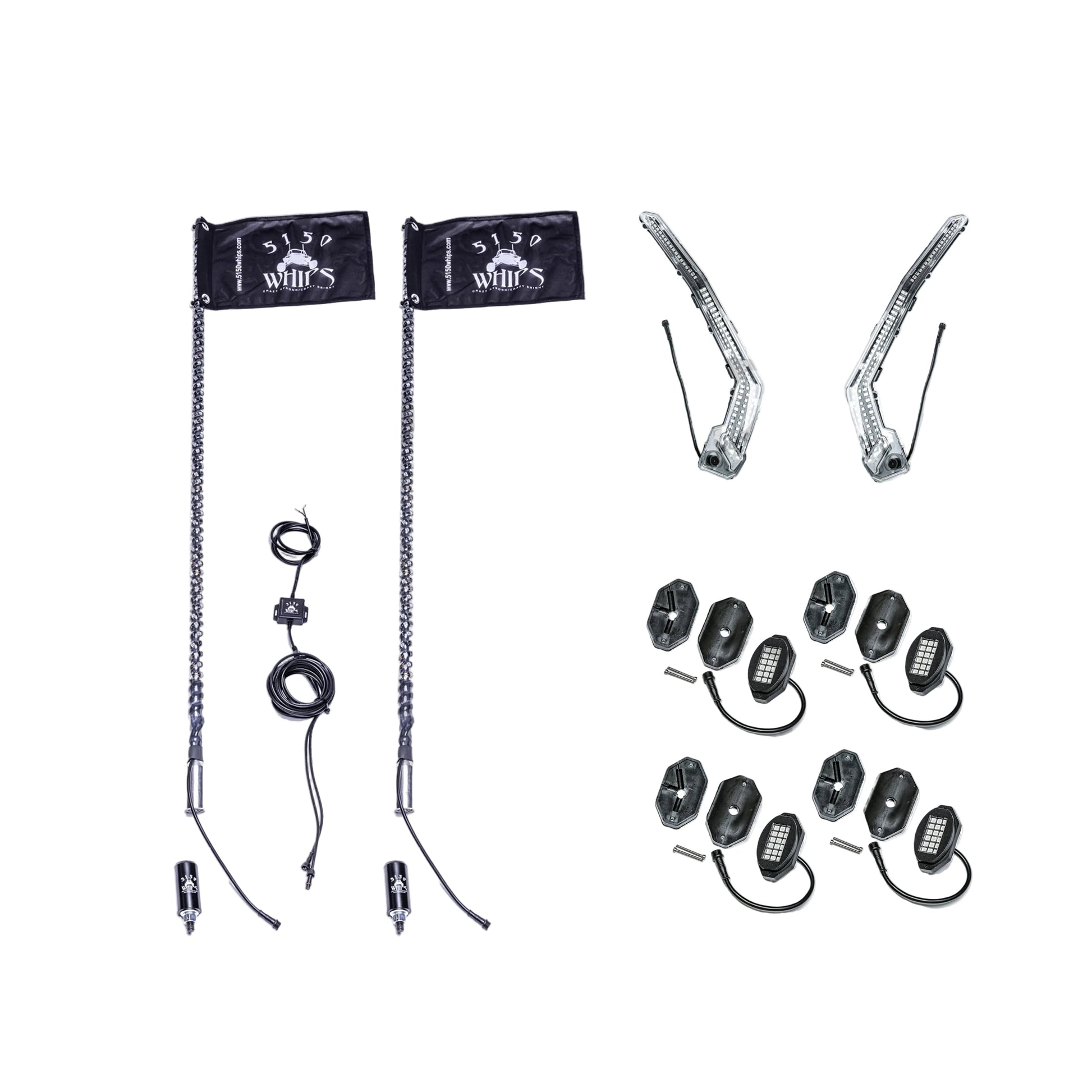 Can-Am Maverick X3 Lighting Kit 5150 Whips
