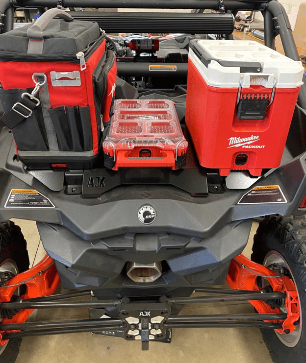 Can-Am Maverick X3 Milwaukee Packout Mount 1.5 AJK Offroad