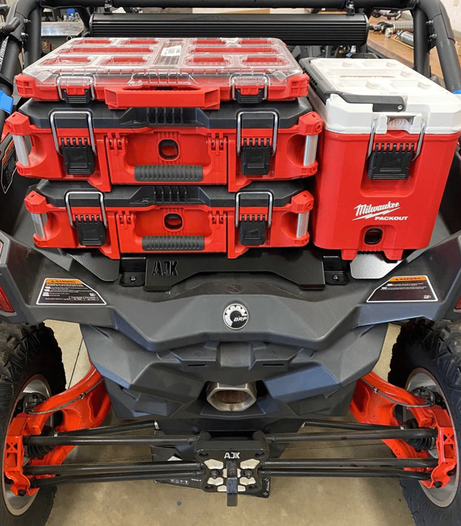 Can-Am Maverick X3 Milwaukee Packout Mount 1.5 AJK Offroad