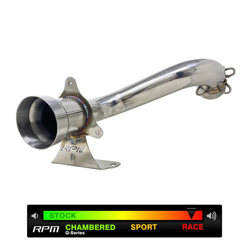 Can-Am Maverick X3 Muffler Delete Slip-On Exhaust Race Pipe RPM Powersports