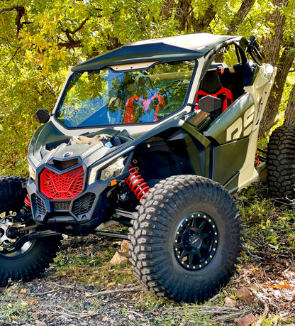 Can-Am Maverick X3 Non-Vented Glass Windshield 2.0 Bent Metal Off-Road