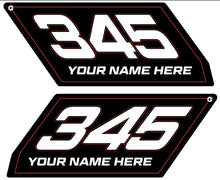Can-Am Maverick X3 Number Plates Geiser Performance