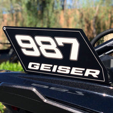 Can-Am Maverick X3 Number Plates Geiser Performance