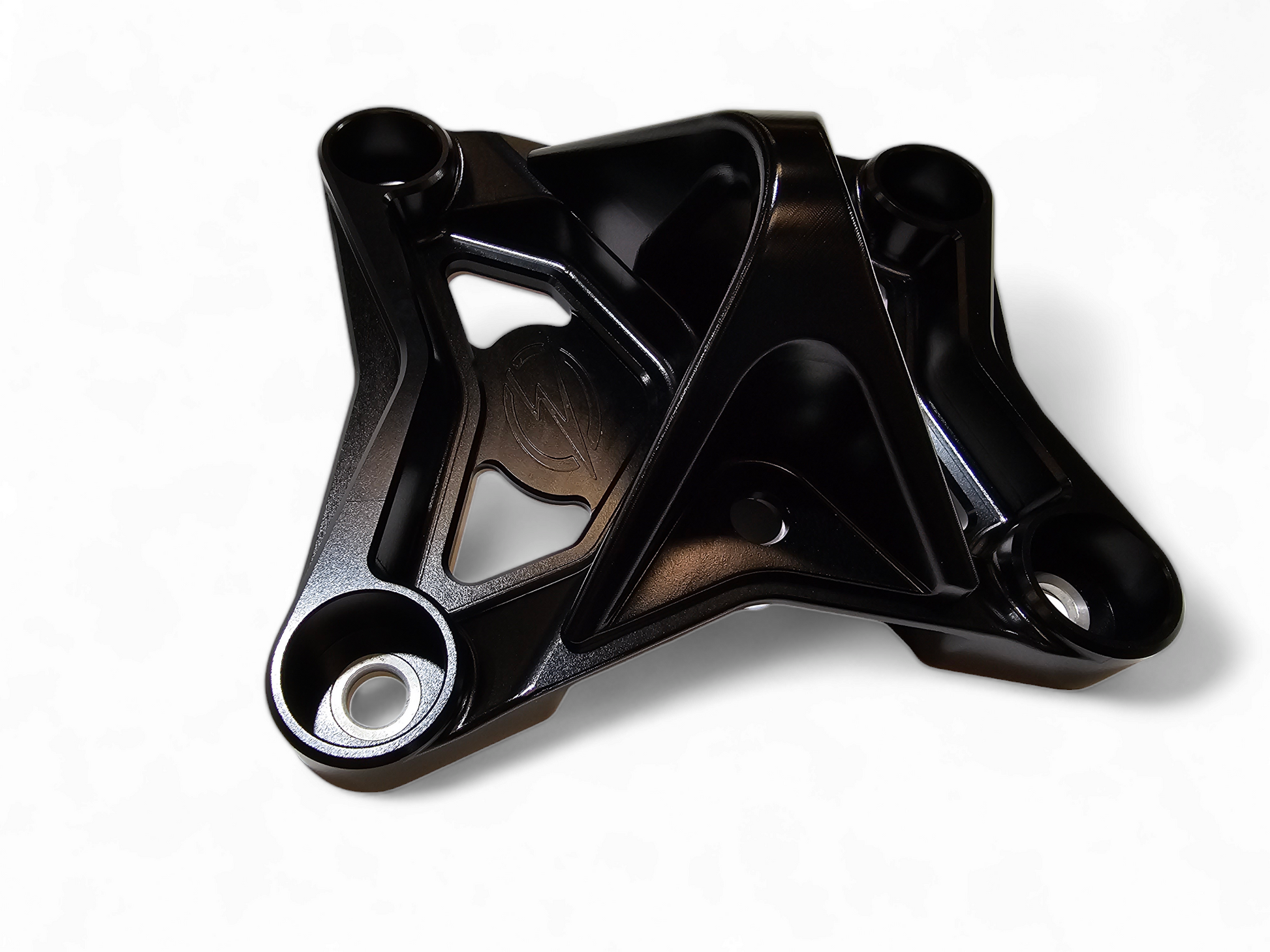 Can-Am Maverick X3 Radius Rod Plate with Tow Hook (Black)