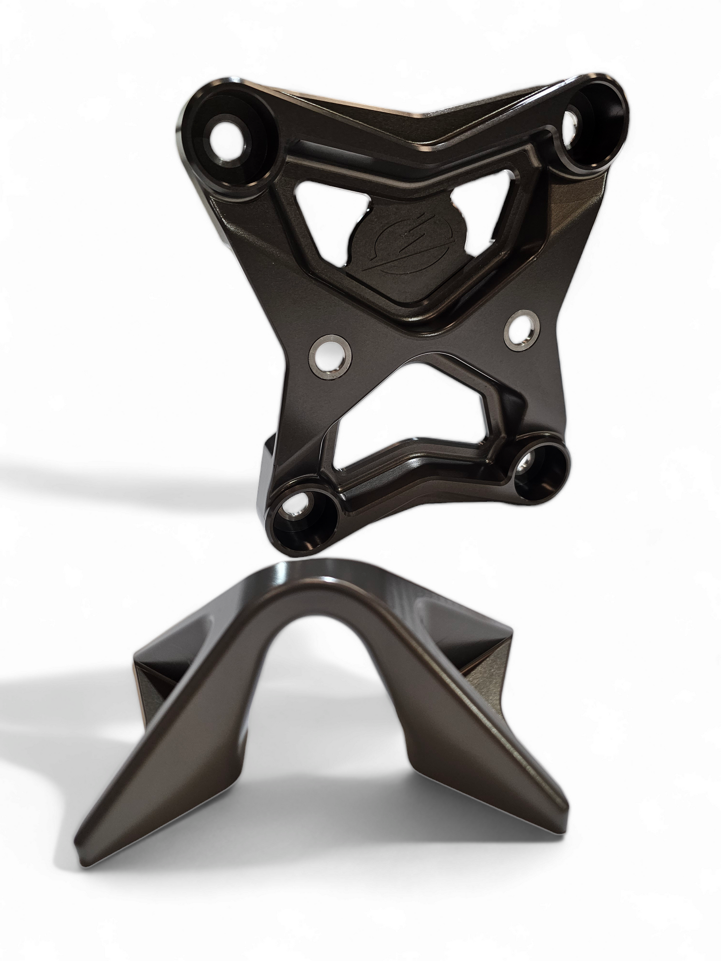 Can-Am Maverick X3 Radius Rod Plate with Tow Hook (Gun Metal)
