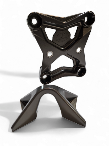 Can-Am Maverick X3 Radius Rod Plate with Tow Hook (Gun Metal)