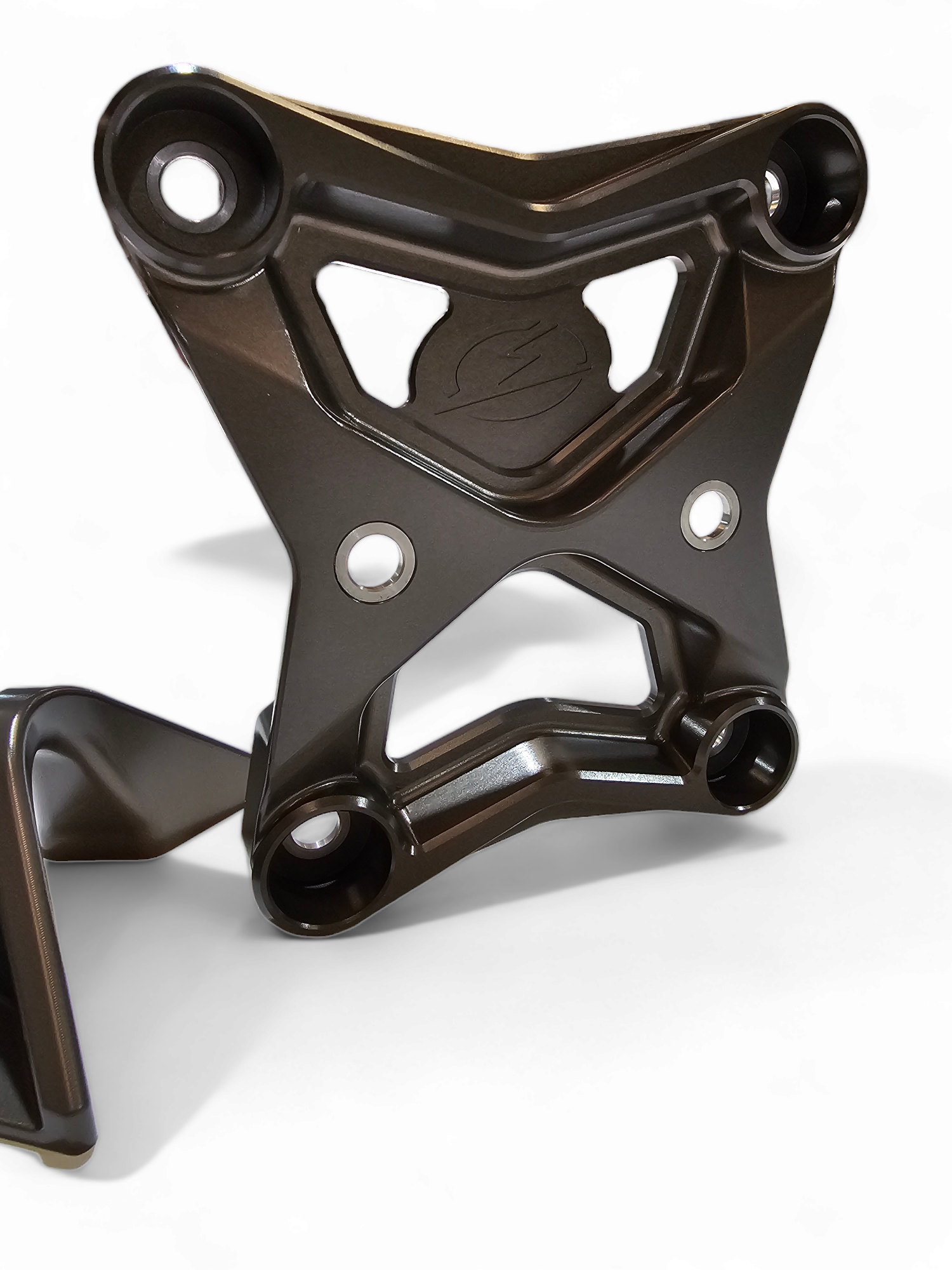 Can-Am Maverick X3 Radius Rod Plate with Tow Hook (Gun Metal)
