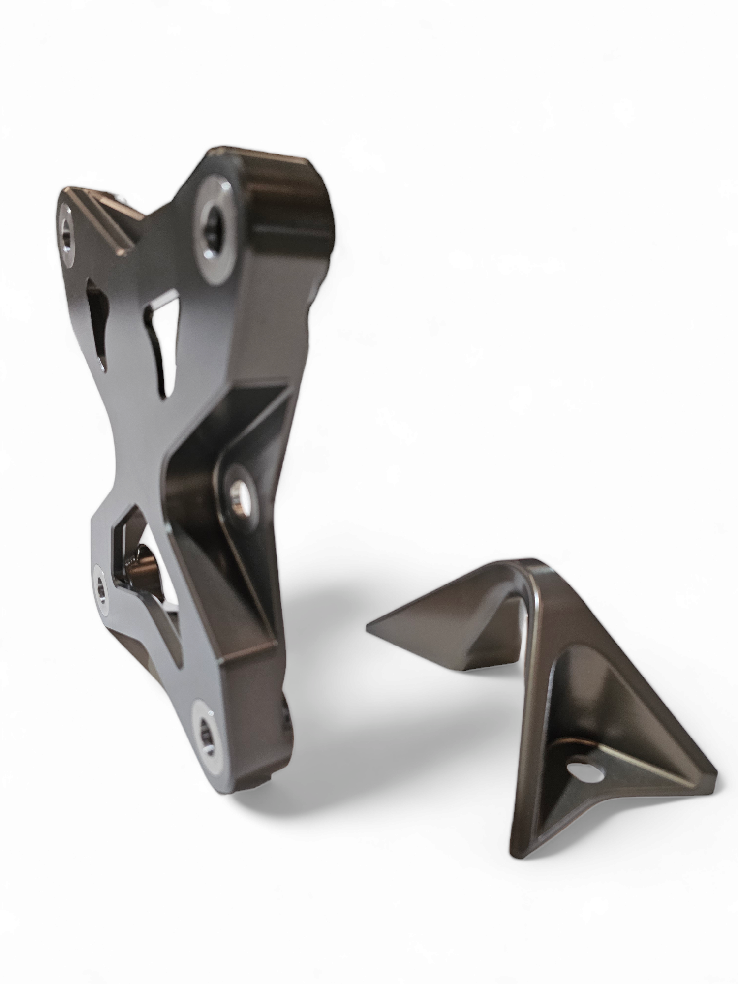 Can-Am Maverick X3 Radius Rod Plate with Tow Hook (Gun Metal)