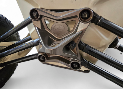Can-Am Maverick X3 Radius Rod Plate with Tow Hook (Gun Metal)