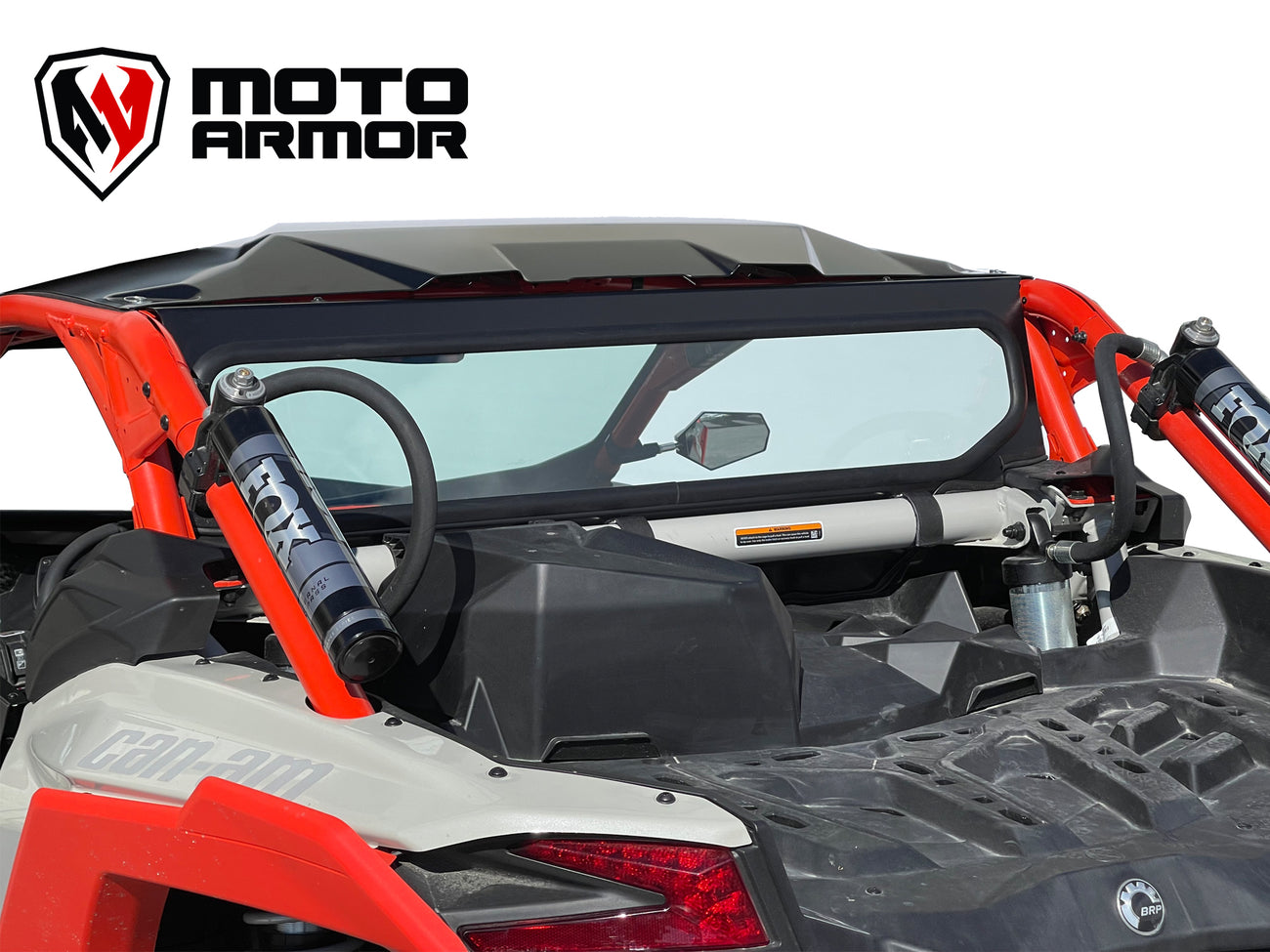 Can-Am Maverick X3 Rear Glass Windshield Moto Armor