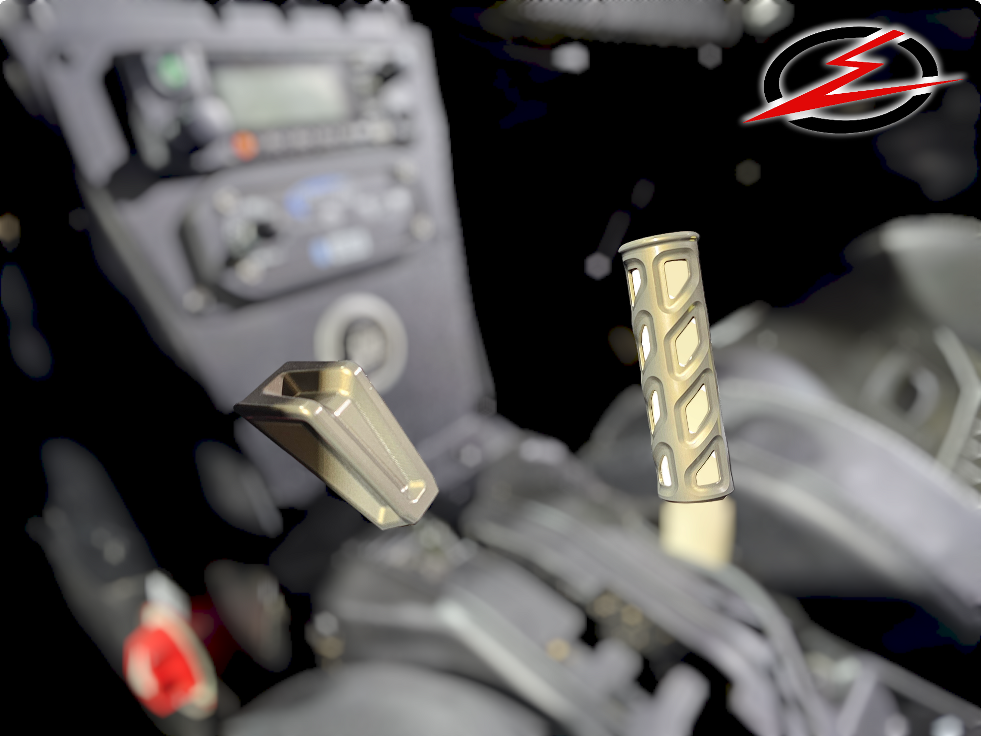 Can-Am Maverick X3 Shift Knob (Anodized Gun Metal)