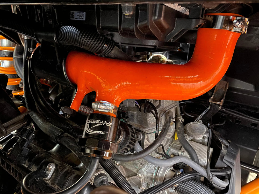 Can-Am Maverick X3 Silicone Charge Tubes RPM Powersports Installed