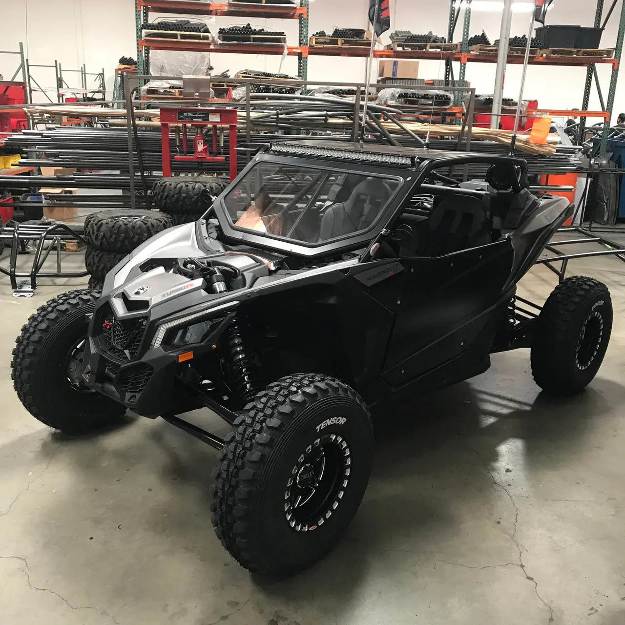 Can-Am Maverick X3 Sport Shorty Cage Garaged
