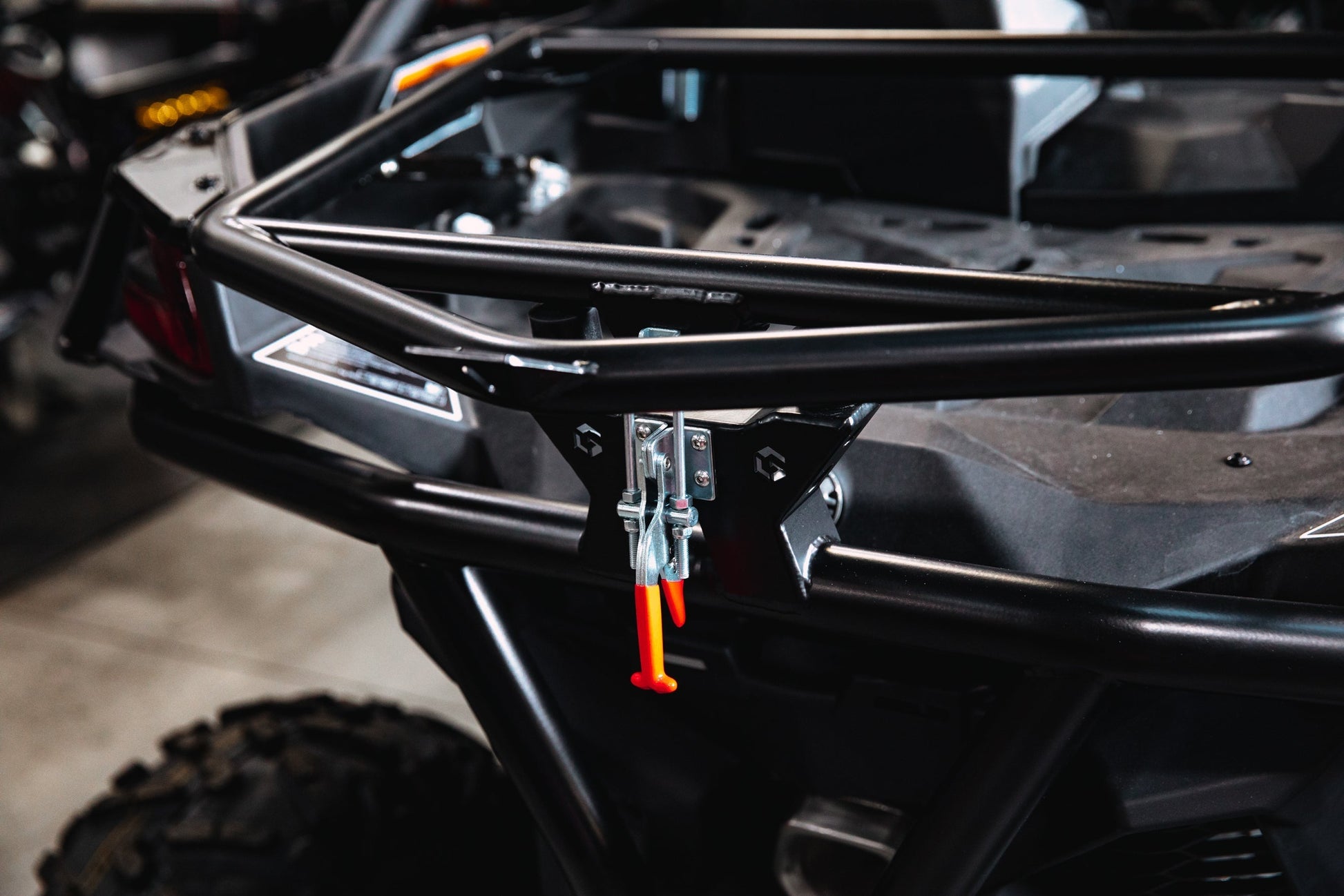 Can-Am Maverick X3 Tire Rack Rear Bumper Geiser Performance