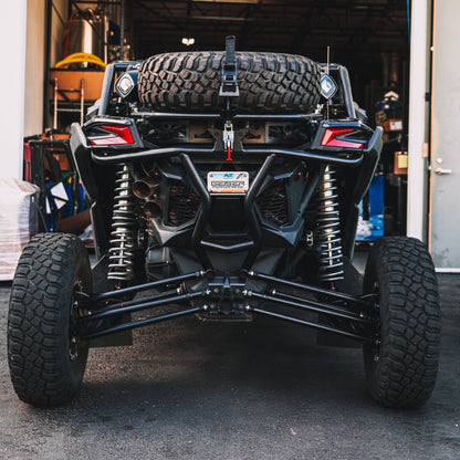 Can-Am Maverick X3 Tire Rack Rear Bumper Geiser Performance
