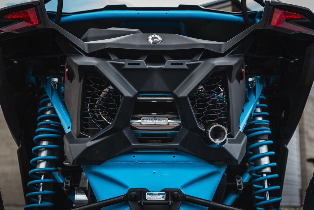 Can-Am Maverick X3 Turbo Back Exhaust Force Turbos