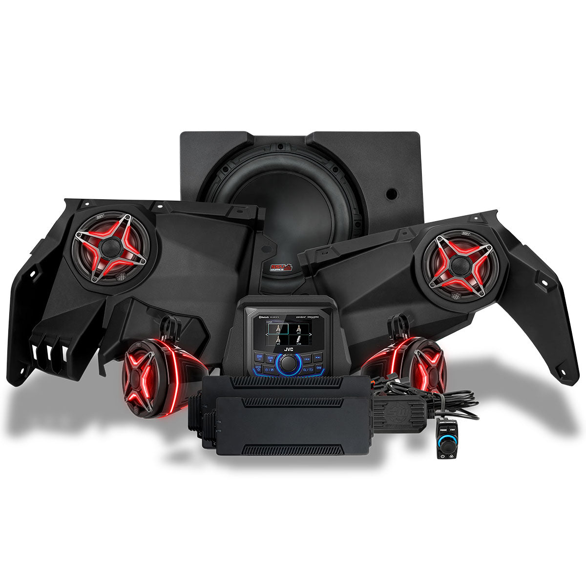 Can-Am Maverick X3 V-Spec 5 Speaker System SSV Works