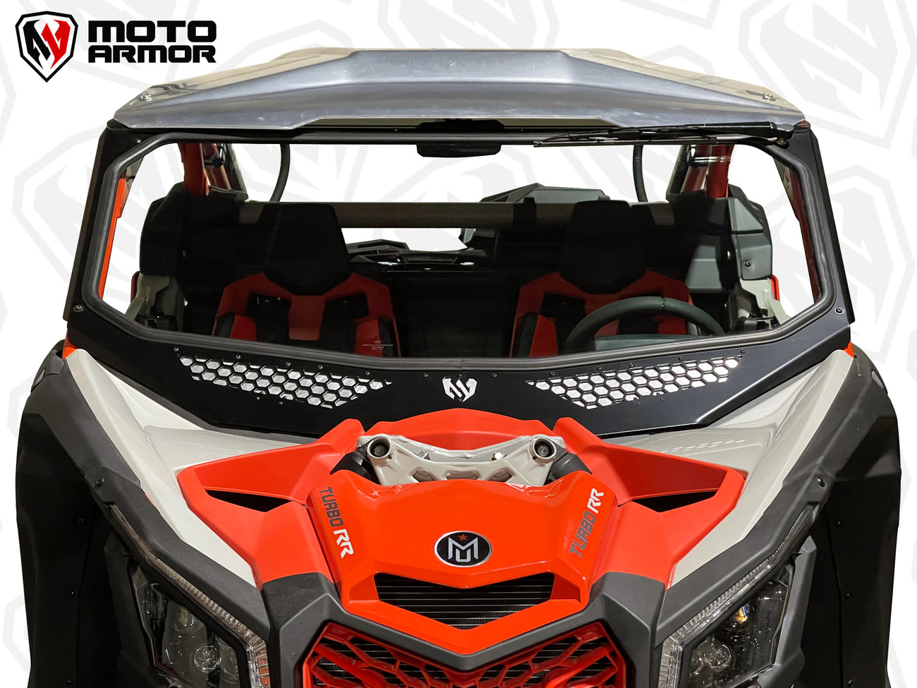 Can-Am Maverick X3 Vented Full Glass Windshield Moto Armor