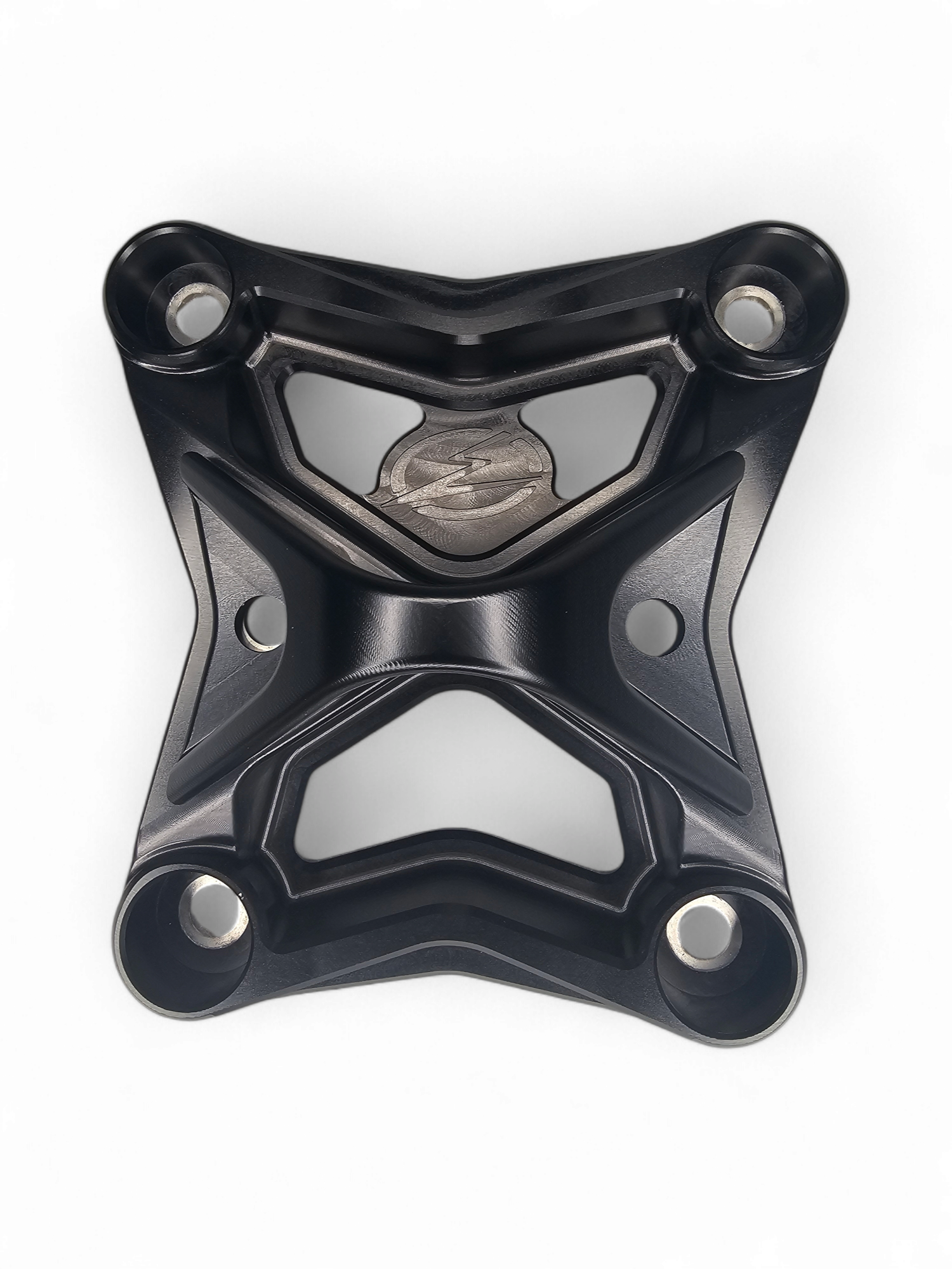 Can-Am Maverick X3 XL Radius Rod Plate with Tow Hook (Black)