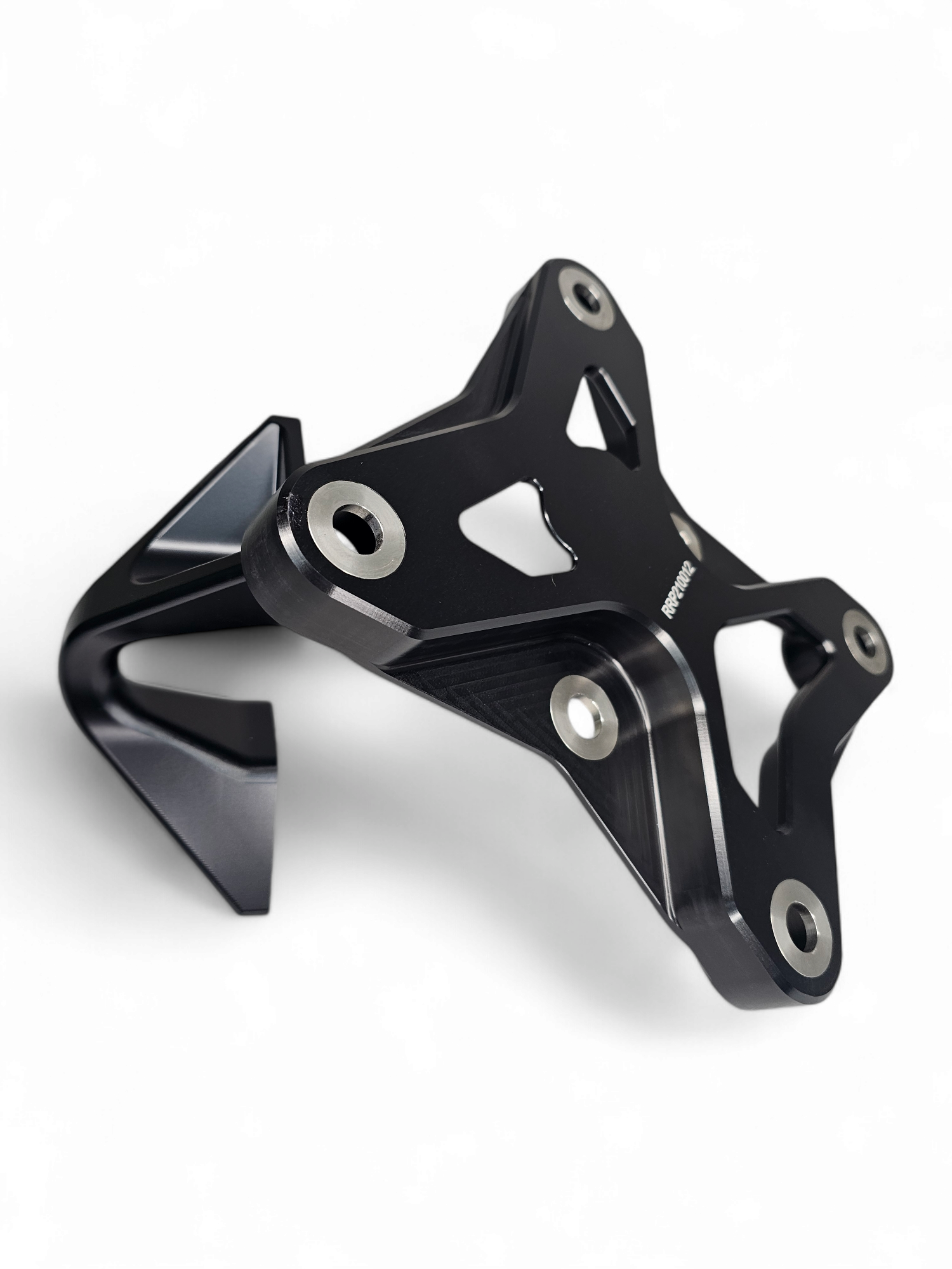 Can-Am Maverick X3 XL Radius Rod Plate with Tow Hook (Black)