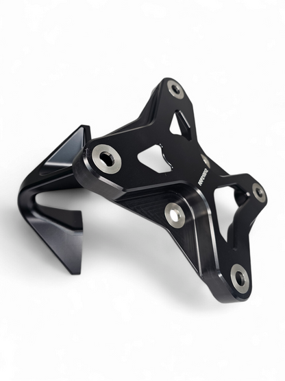 Can-Am Maverick X3 XL Radius Rod Plate with Tow Hook (Black)