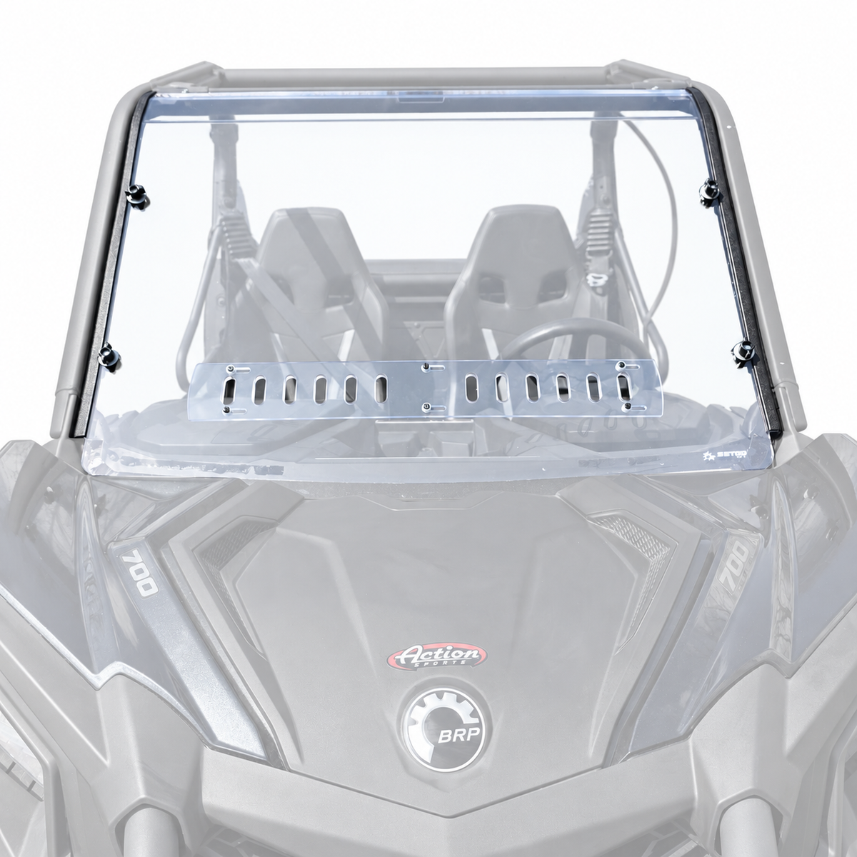 Can-Am Maverick Sport Polycarbonate Front Windshield | 3 Star UTV