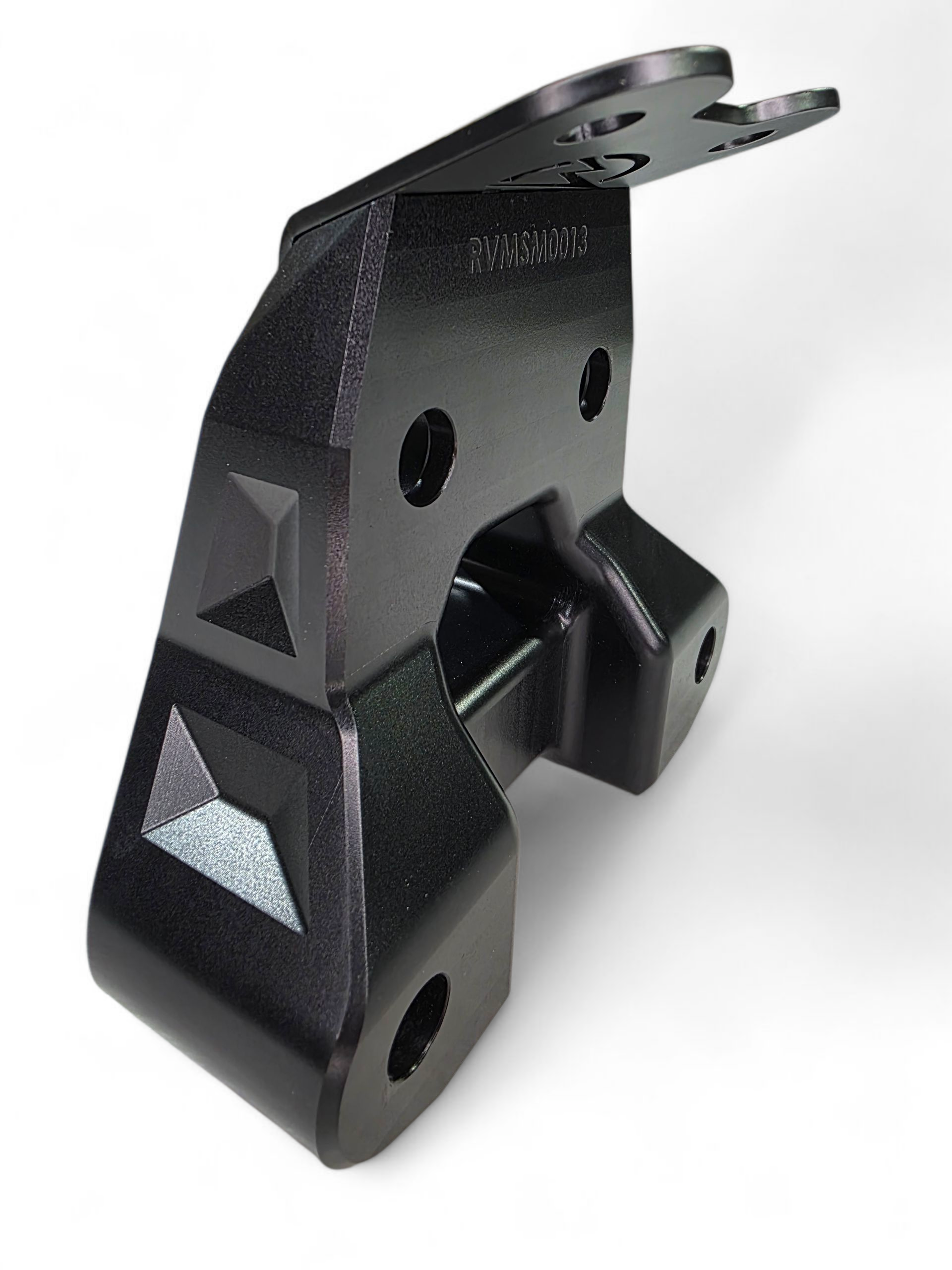 Can-Am Maverick R Billet Radius Rod Plate (Black)