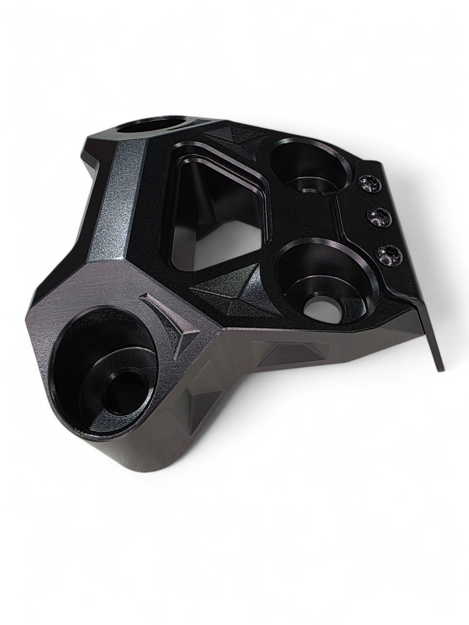 Can-Am Maverick R Billet Radius Rod Plate (Black)