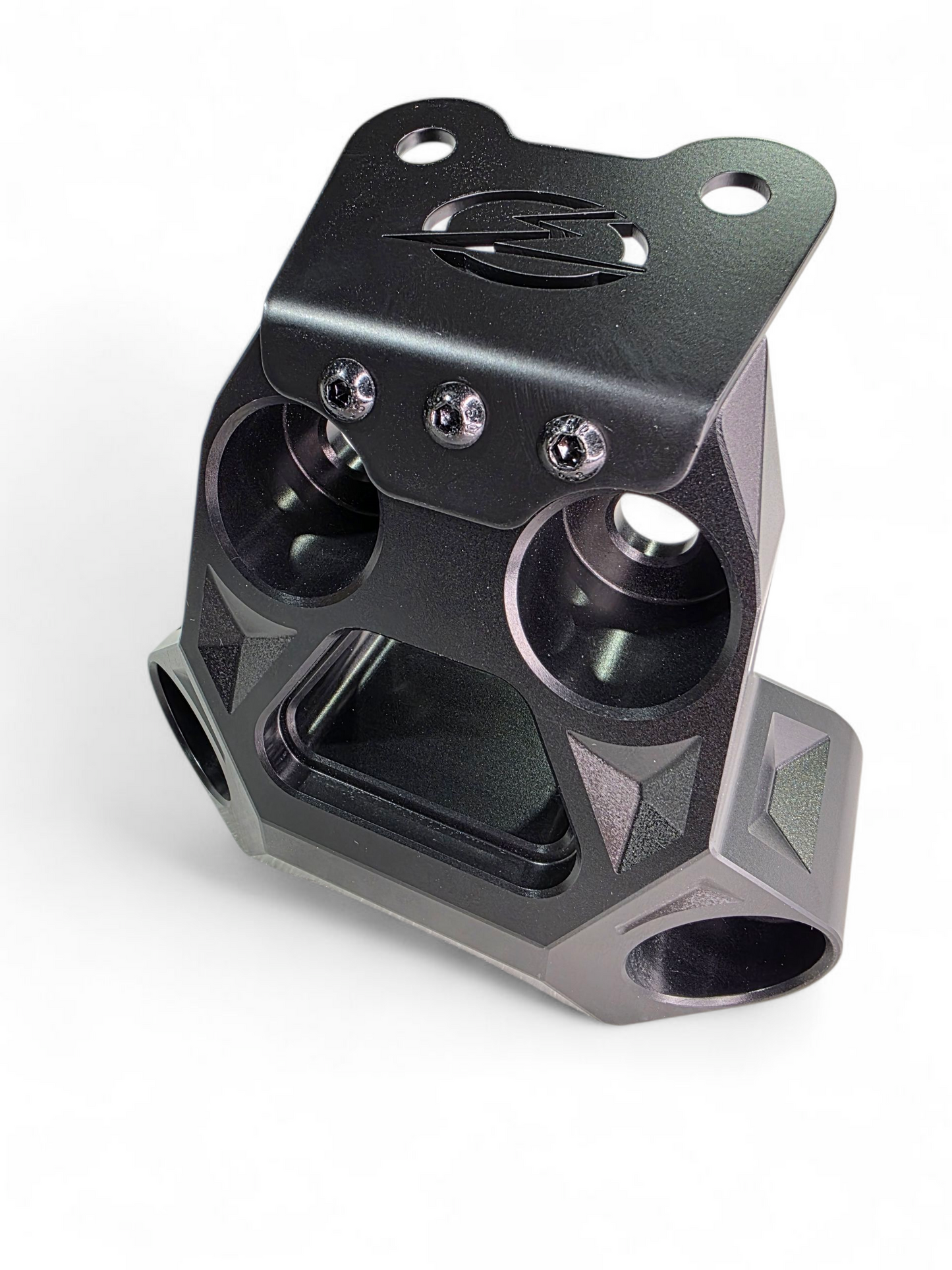 Can-Am Maverick R Billet Radius Rod Plate (Black)
