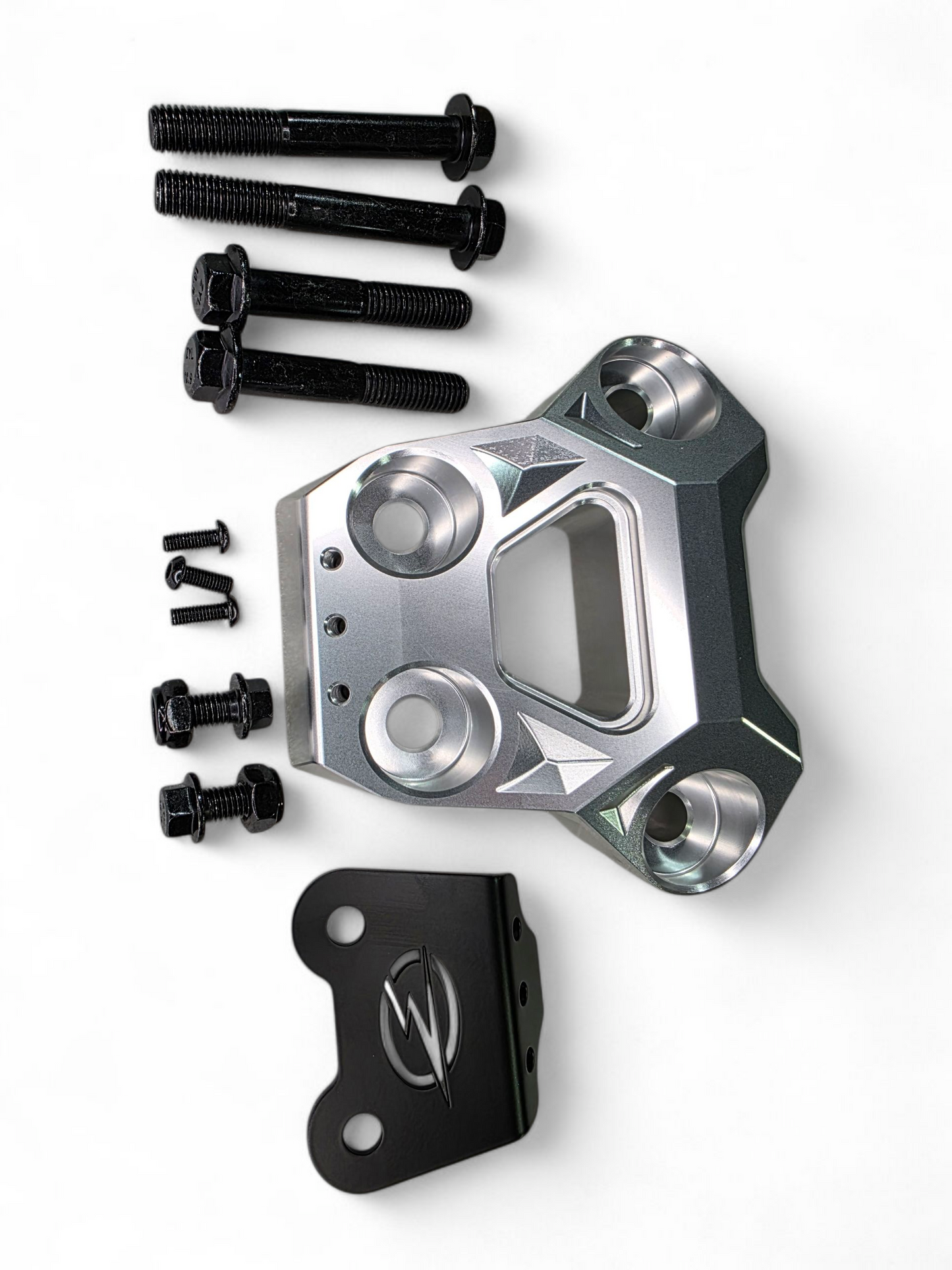 Can-Am Maverick R Radius Rod Plate (Clear)