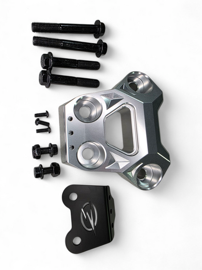 Can-Am Maverick R Radius Rod Plate (Clear)