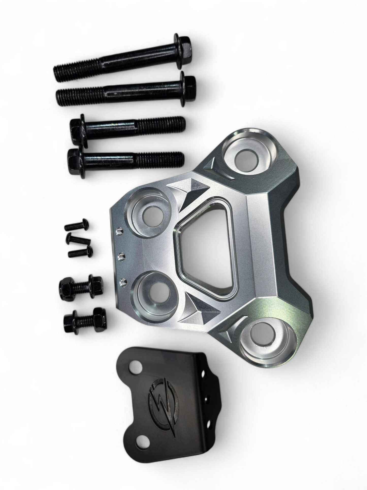 Can-Am Maverick R Radius Rod Plate (Clear)