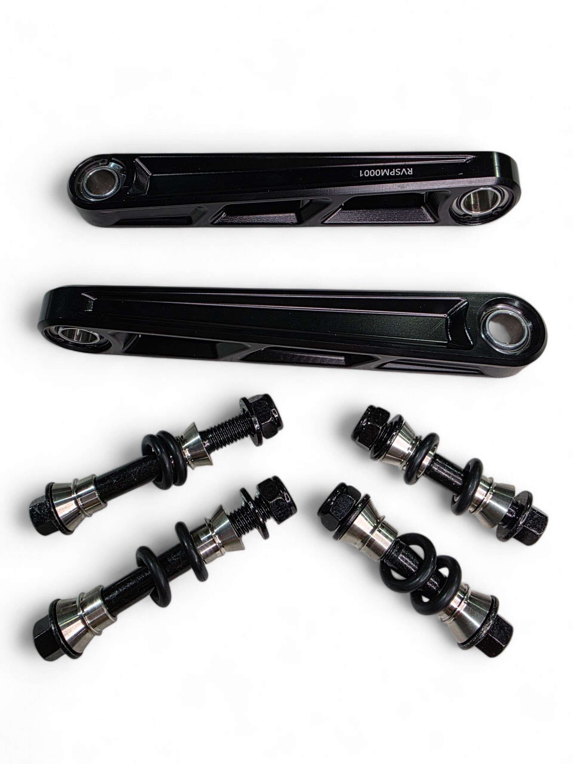 Can-Am Maverick R Front Sway Bar Links (Anodized Black)