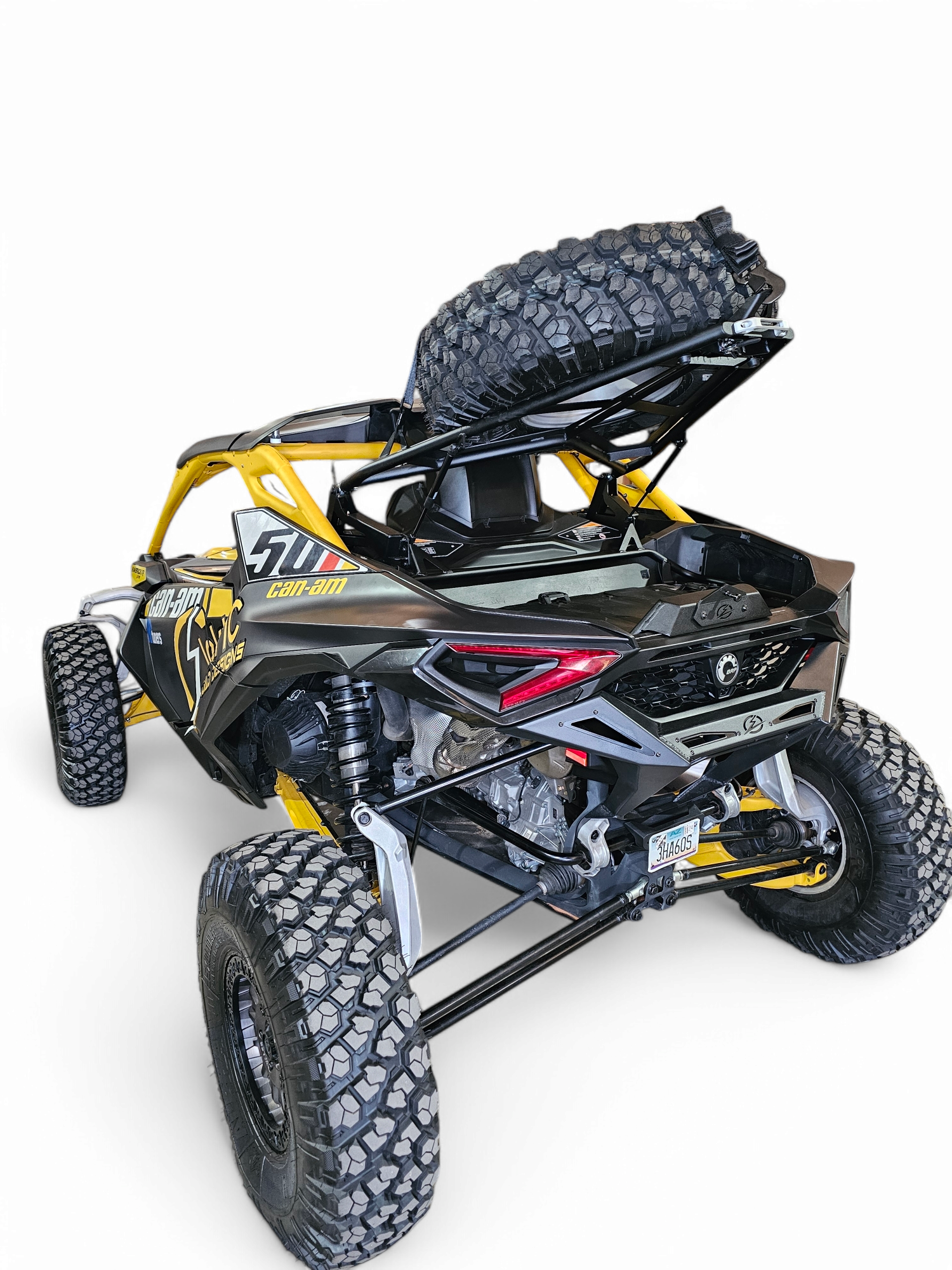 Can-Am Maverick R Volt Tire Rack